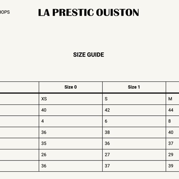La Prestic Ouiston Giudecca Crop Flare Pants In Fantastique Women's Sz 1 US 6 - Picture 6 of 6